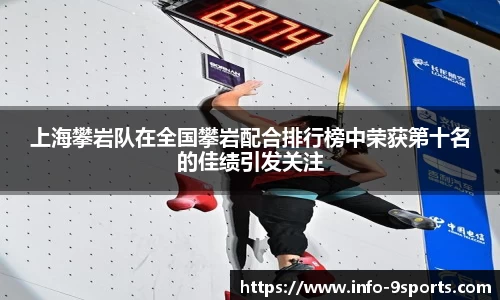 上海攀岩队在全国攀岩配合排行榜中荣获第十名的佳绩引发关注